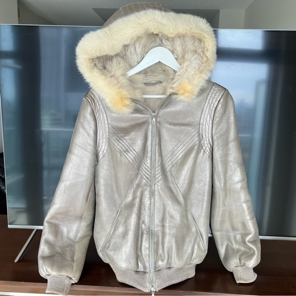 Shearling Bomber - Picture 3 of 4